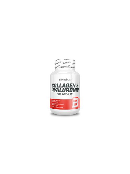 BioTechUsa Collagen & Hyaluronic 30 kapszula