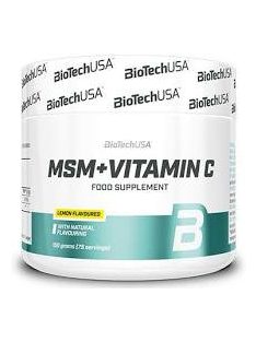 BioTechUsa MSM + Vitamin C 150 g