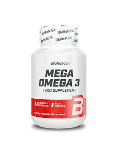 BioTechUsa Mega Omega 3 90 lágykapszula