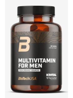   BioTechUsa Multivitamin For Men from organic sources - 60 tabletta 