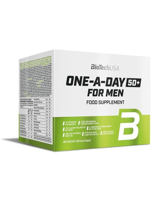 BioTechUsa One - A - Day 50+ For Men